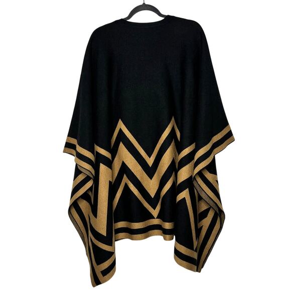 Soft Surroundings Wool Blend Knit Shawl Sweater Size Medium - Picture 2 of 7